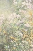 John Henry Twachtman Meadow Flowers Germany oil painting artist